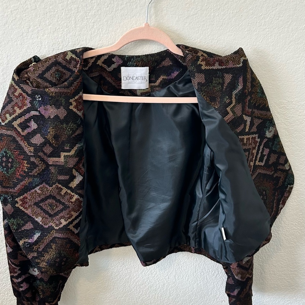 Doncaster Asymmetrical Button Down Southwestern D… - image 6